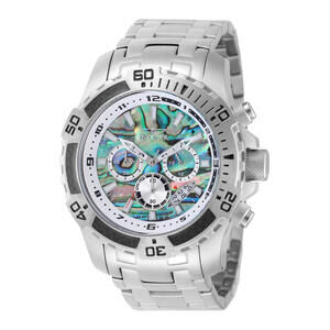 Invicta Pro Diver SCUBA Men's Watch w/ Abalone Dial - 51mm, Steel (49855)